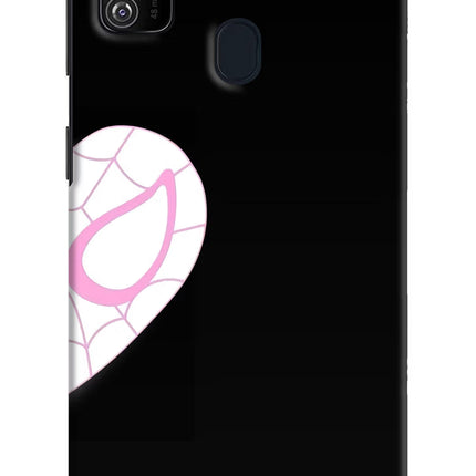 Gwen Mask Samsung M21 2020 Hard Case Back Cover by Casekaro