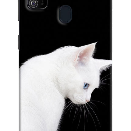 Snow Gaze Samsung M21 2020 Hard Case Back Cover by Casekaro