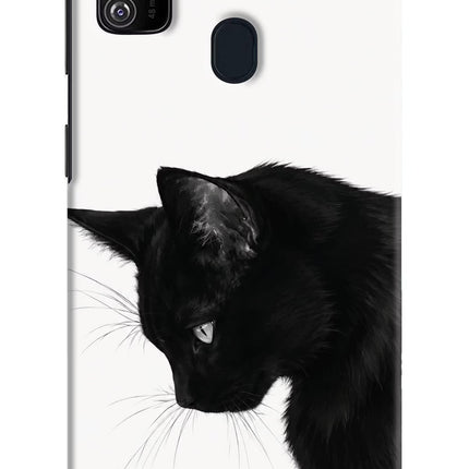 Shadow Gaze Samsung M21 2020 Hard Case Back Cover by Casekaro