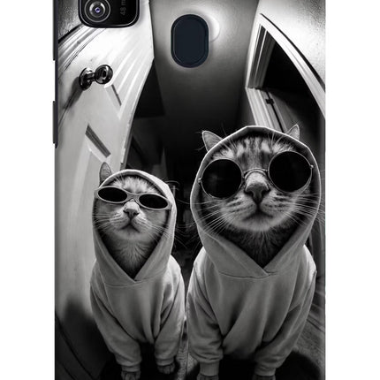 Hood Cats Samsung M21 2020 Hard Case Back Cover by Casekaro