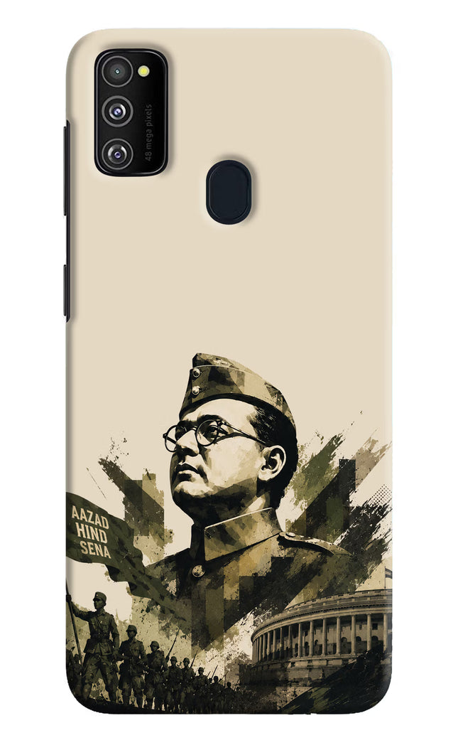 Netaji Rising Samsung M21 2020 Hard Case Back Cover by Casekaro