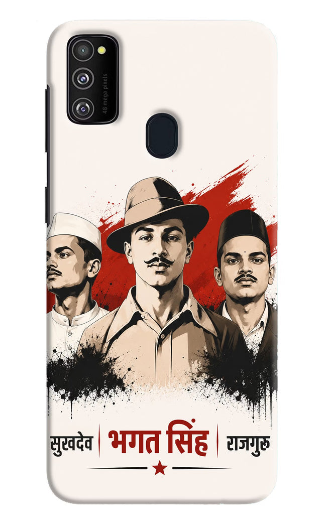 Bhagat Singh Trio Samsung M21 2020 Hard Case Back Cover by Casekaro