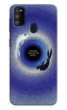 Dark Koi Samsung M21 2020 Hard Case Back Cover by Casekaro