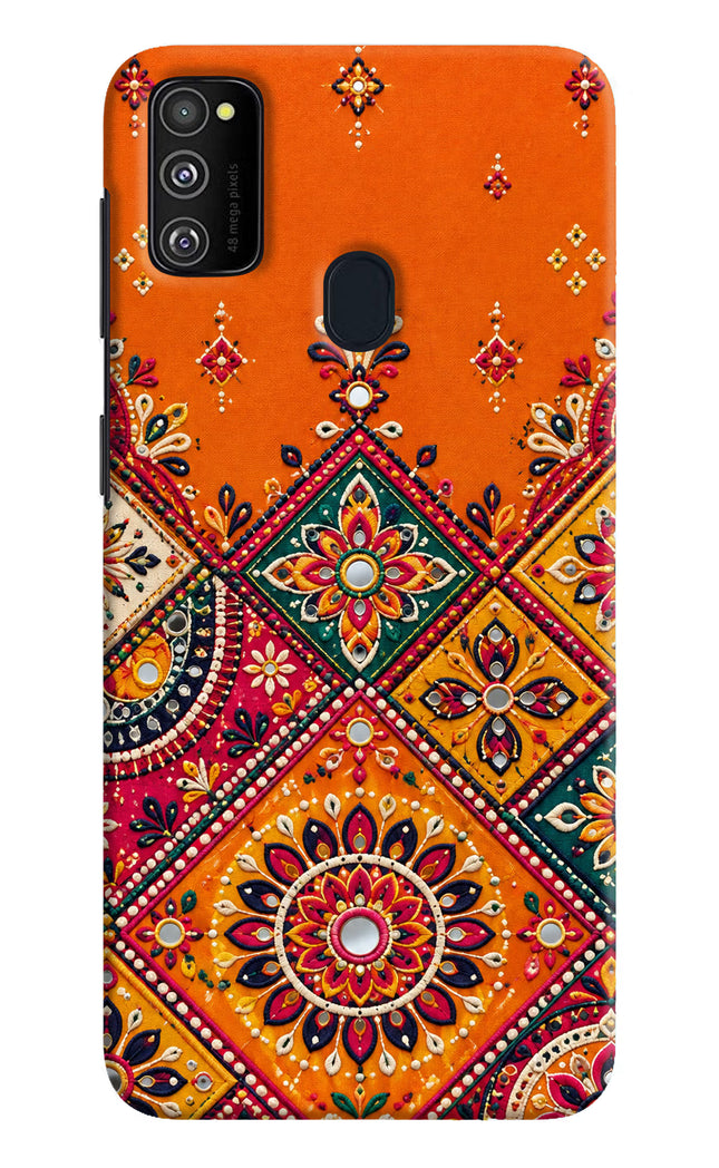 Kutch Glow Samsung M21 2020 Hard Case Back Cover by Casekaro