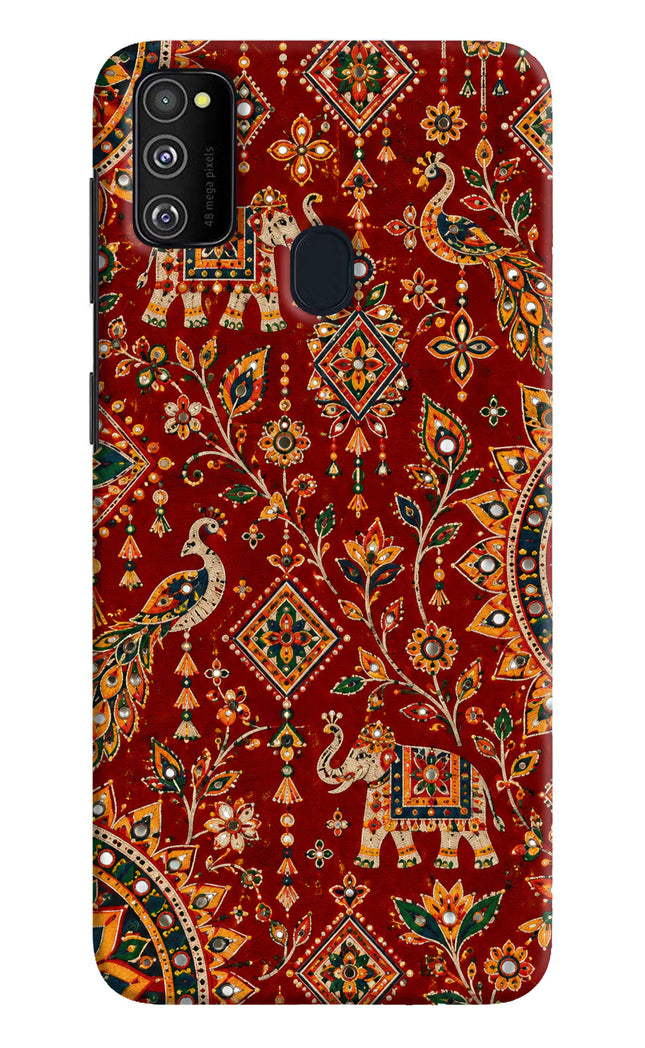 Laal Riwaaz Samsung M21 2020 Hard Case Back Cover by Casekaro