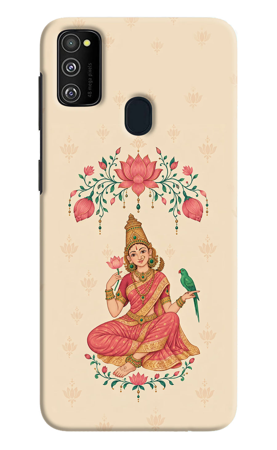 Goddess Lakshmi Samsung M21 2020 Back Cover, Hard case