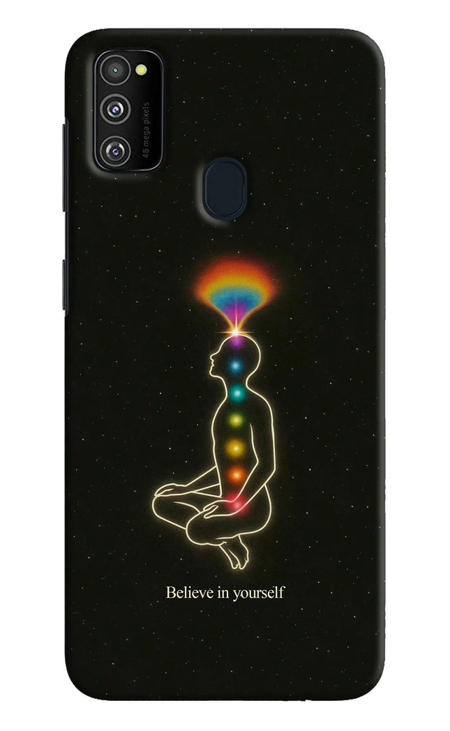 Believe in yourself Samsung M21 2020 Hard Case Back Cover by Casekaro