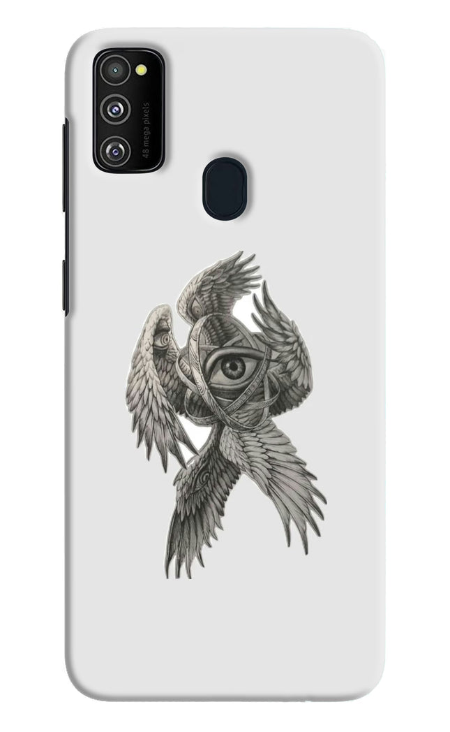 Accurate Angel Samsung M21 2020 Hard Case Back Cover by Casekaro
