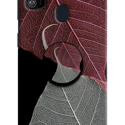 Leaf Pattern Samsung M21 2020 Pop Case by Casekaro