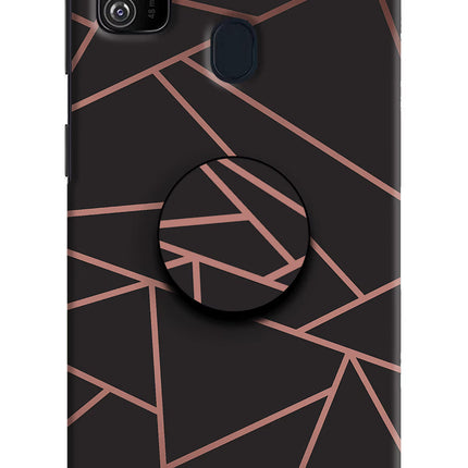 Geometric Pattern Samsung M21 2020 Pop Case by Casekaro