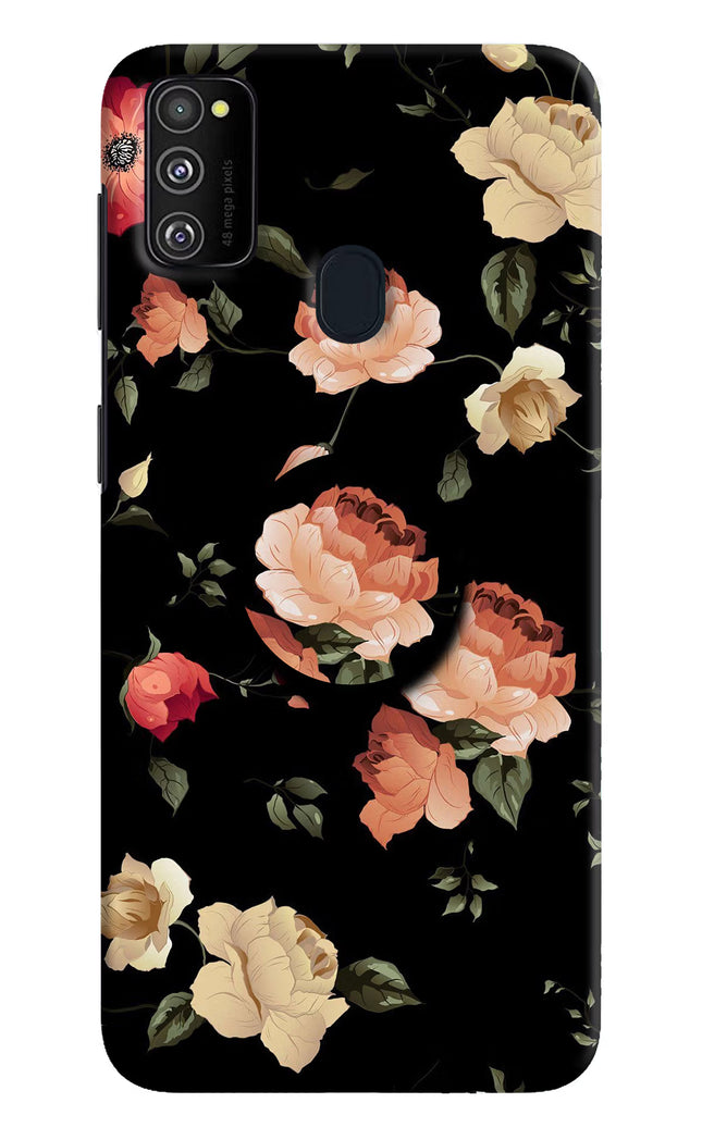 Flowers Samsung M21 2020 Pop Case by Casekaro