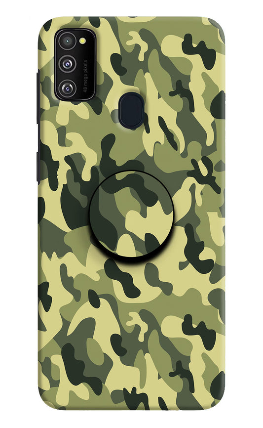Camouflage Samsung M21 2020 Pop Case by Casekaro