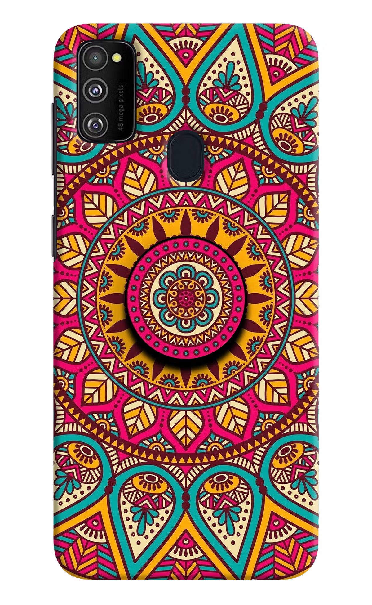Mandala Samsung M21 2020 Pop Case by Casekaro