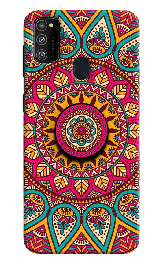 Mandala Samsung M21 2020 Pop Case by Casekaro