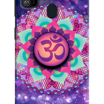 Om Purple Samsung M21 2020 Pop Case by Casekaro
