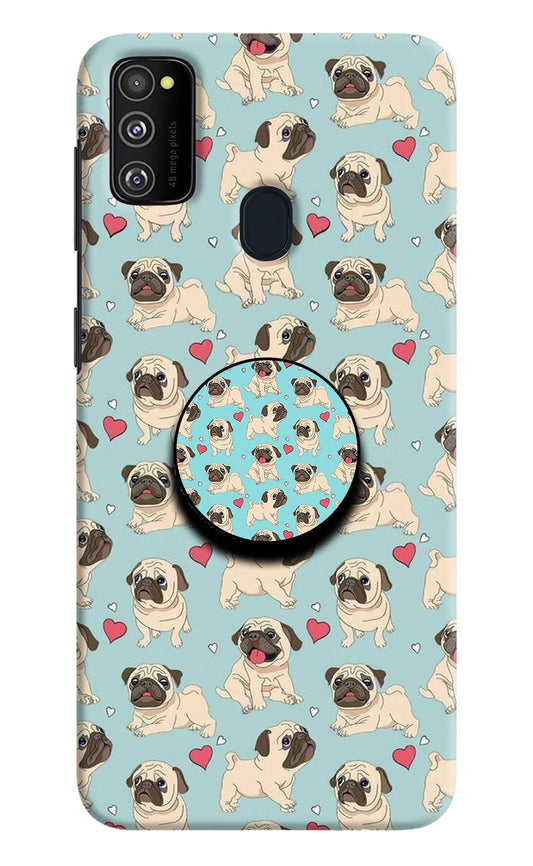 Pug Dog Samsung M21 2020 Pop Case by Casekaro