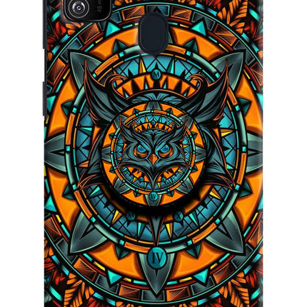 Angry Owl Samsung M21 2020 Pop Case by Casekaro