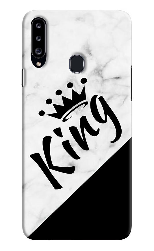 King Samsung A20s Hard Case Back Cover by Casekaro