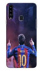Messi Samsung A20s Hard Case Back Cover by Casekaro