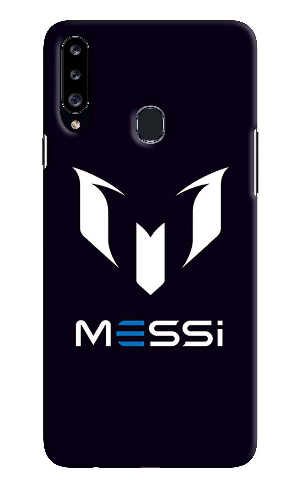 Messi Logo Samsung A20s Hard Case Back Cover by Casekaro
