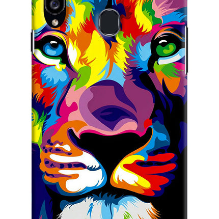 Lion Samsung A20s Hard Case Back Cover by Casekaro