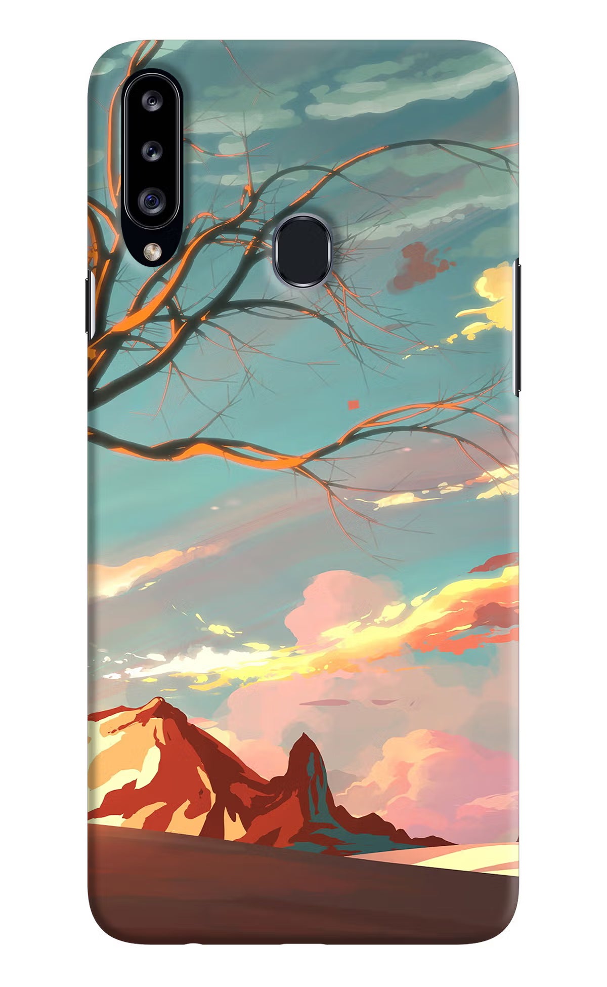 Scenery Samsung A20s Hard Case Back Cover by Casekaro