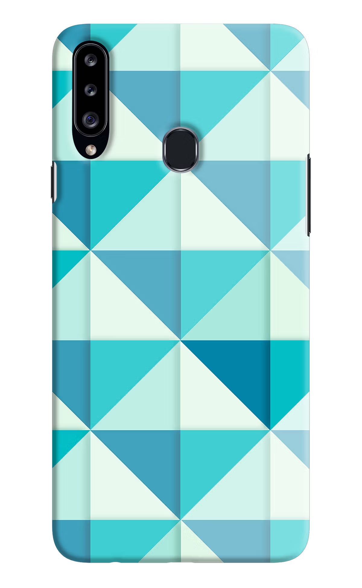 Abstract Samsung A20s Hard Case Back Cover by Casekaro