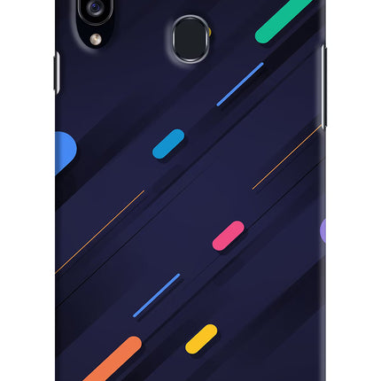 Abstract Design Samsung A20s Hard Case Back Cover by Casekaro