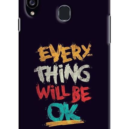 Everything Will Be Ok Samsung A20s Hard Case Back Cover by Casekaro
