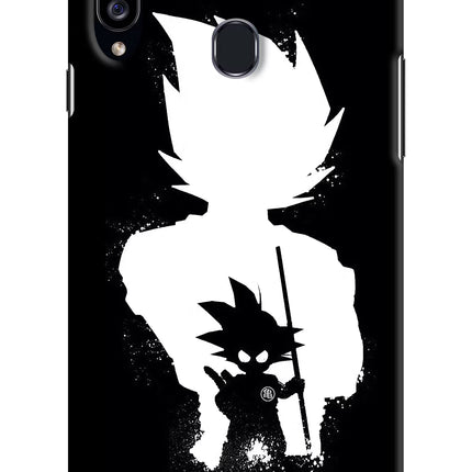 Goku Shadow Samsung A20s Hard Case Back Cover by Casekaro