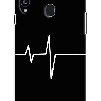 Heart Beats Samsung A20s Hard Case Back Cover by Casekaro