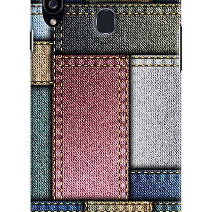 Multicolor Jeans Samsung A20s Hard Case Back Cover by Casekaro