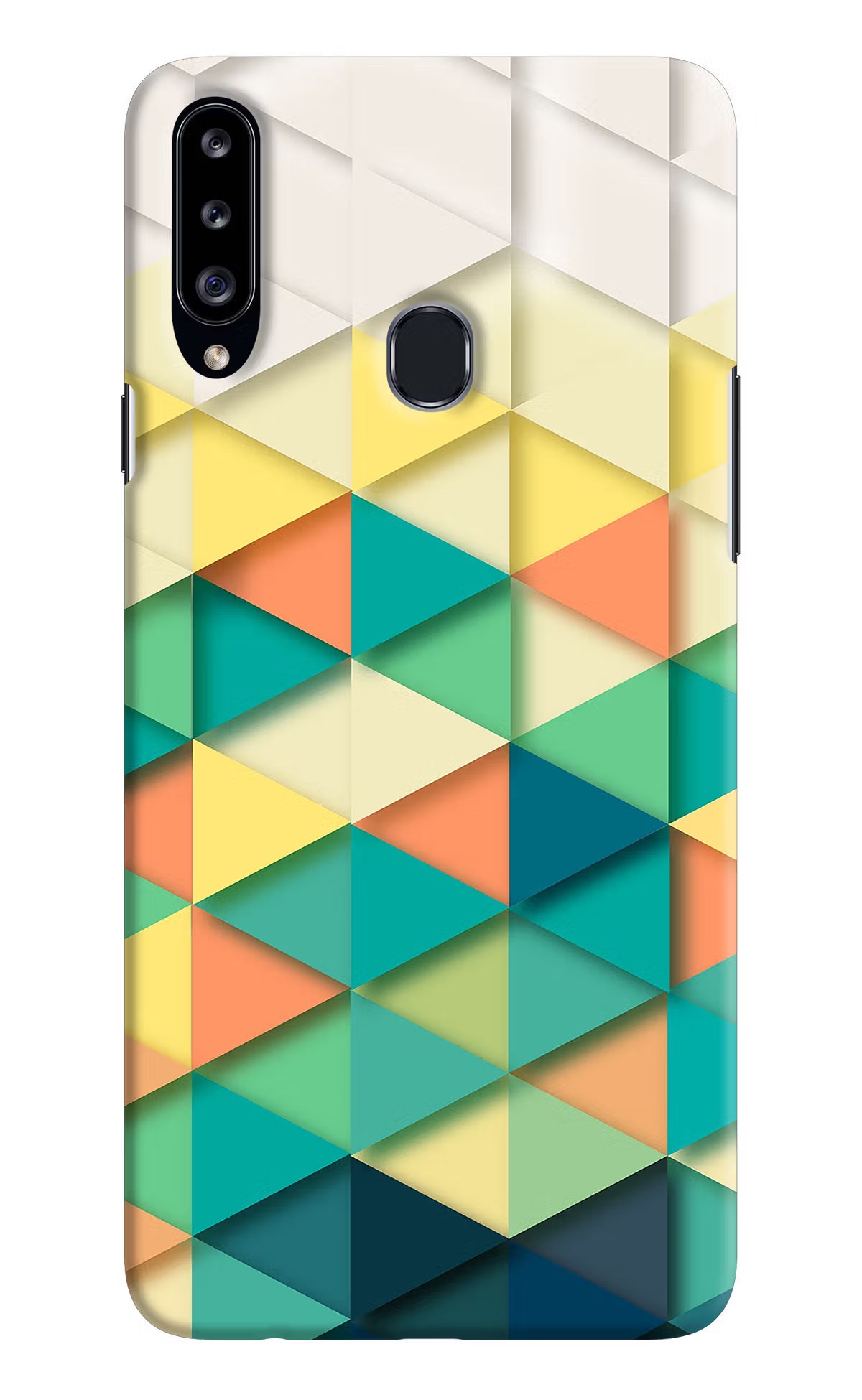 Abstract Samsung A20s Hard Case Back Cover by Casekaro