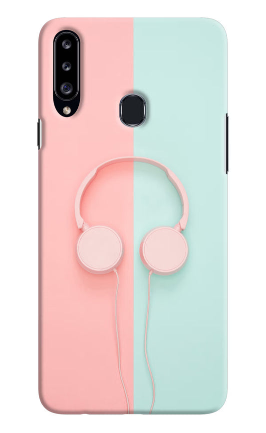 Music Lover Samsung A20s Hard Case Back Cover by Casekaro