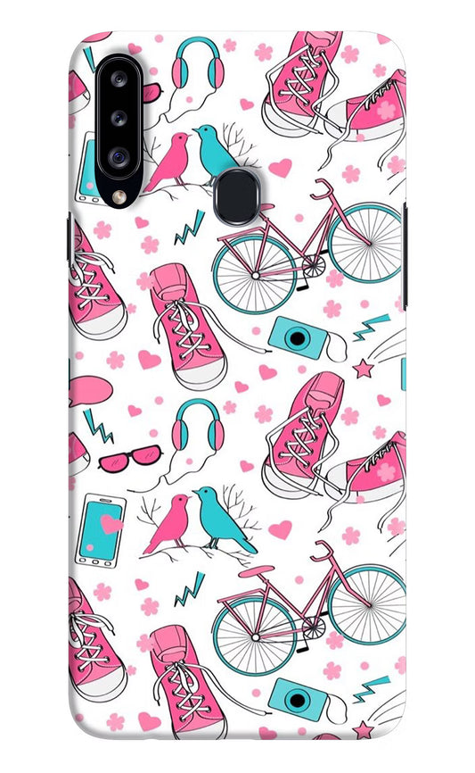 Artwork Samsung A20s Hard Case Back Cover by Casekaro