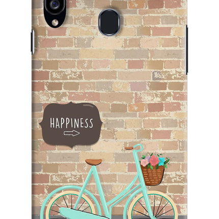 Happiness Artwork Samsung A20s Hard Case Back Cover by Casekaro