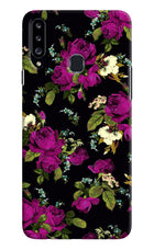 Flowers Samsung A20s Hard Case Back Cover by Casekaro
