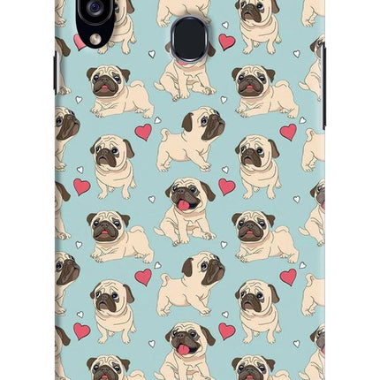 Pug Dog Samsung A20s Hard Case Back Cover by Casekaro