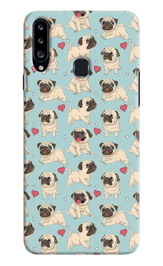Pug Dog Samsung A20s Hard Case Back Cover by Casekaro