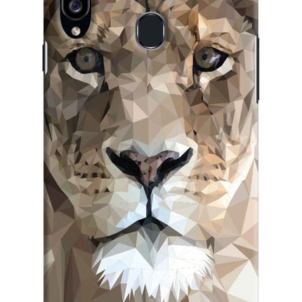 Lion Art Samsung A20s Hard Case Back Cover by Casekaro