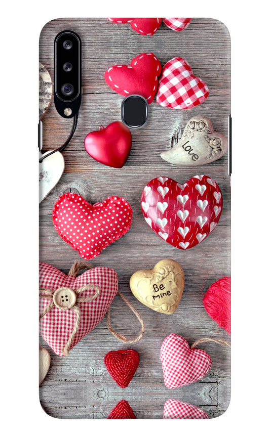 Love Wallpaper Samsung A20s Hard Case Back Cover by Casekaro