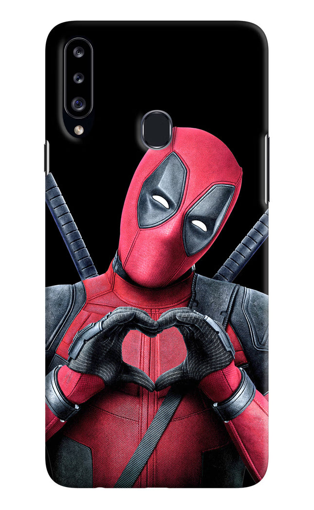Deadpool Samsung A20s Hard Case Back Cover by Casekaro