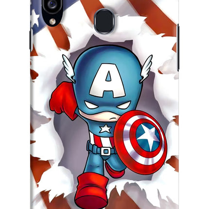 Captain America Samsung A20s Hard Case Back Cover by Casekaro