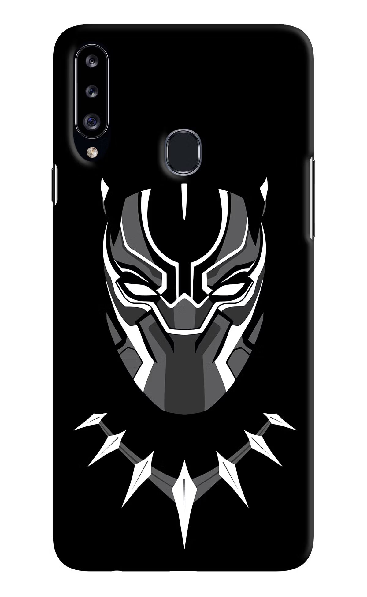 Black Panther Samsung A20s Hard Case Back Cover by Casekaro