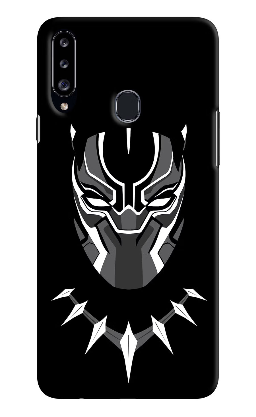 Black Panther Samsung A20s Back Cover, Hard case