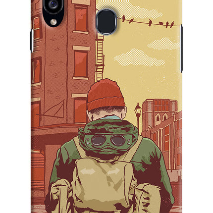 Adventurous Samsung A20s Hard Case Back Cover by Casekaro