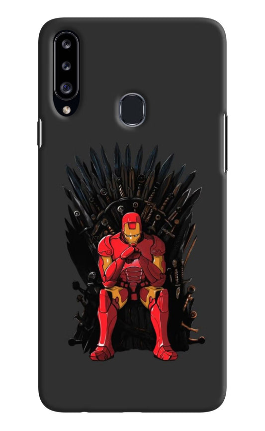 Ironman Throne Samsung A20s Hard Case Back Cover by Casekaro
