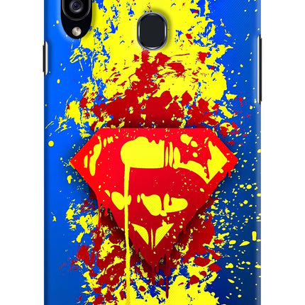 Superman logo Samsung A20s Hard Case Back Cover by Casekaro