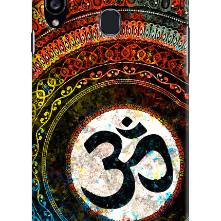 Om Cultural Samsung A20s Hard Case Back Cover by Casekaro