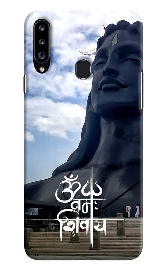 Om Namah Shivay Samsung A20s Hard Case Back Cover by Casekaro